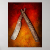 Barber - Sven - Houd een stijve bovenlip vast Poster (Voorkant)