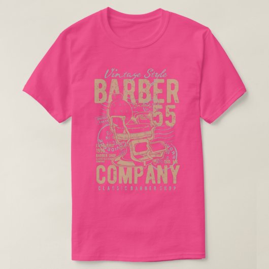 Barber T T-shirt (Design voorkant)