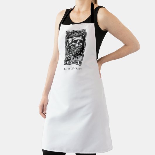  Barber Tarot Logo Monogram Schort (Insitu)