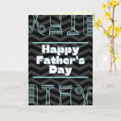 Barber ThGeachte Happy Vaderdag Card Kaart (Gele Bloem)