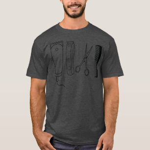 Barber Tools 4 T-shirt
