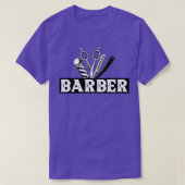 Barber Tools Barbershop Haircut T-shirt (Design voorkant)