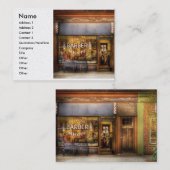 Barber - Towne Barber Shop, Name, Address 1, Ad... Visitekaartje (Voorkant / Achterkant)