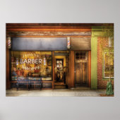 Barber - Towne Barber Shop Poster (Voorkant)