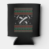Barber Ugly KerstSweater Xmas Blikjeskoeler (Voorkant)