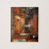 Barber - Unie, NJ - De moderne salon Legpuzzel (Verticaal)