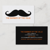 Barber van de Ville Visitekaartje (Voorkant / Achterkant)