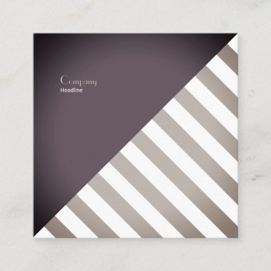 Barber Vierkante Visitekaartje (Voorkant)