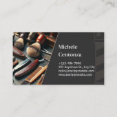 Barber Visitekaartje -  (Achterkant)