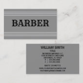 Barber Visitekaartje (Voorkant / Achterkant)