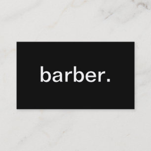 Barber Visitekaartje