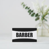 Barber Visitekaartje (Staand voorkant)