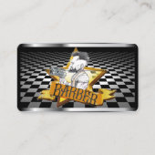 Barber Visitekaartje (Voorkant)