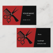 Barber Visitekaartje (Voorkant / Achterkant)