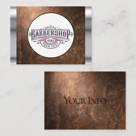 barber visitekaartje (Voorkant / Achterkant)