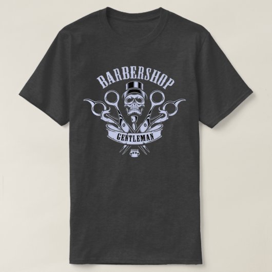 Barber Winkelcrimineel T-shirt (Design voorkant)