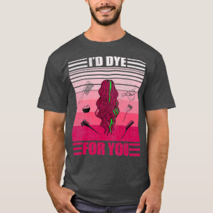 Barber Winkelier Retro Beauticien Die voor jou st T-shirt