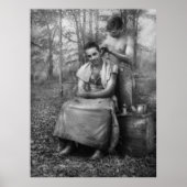 Barber - WWII - GI Haircut Poster (Voorkant)