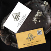 Barbergereedschap | Qr-code Visitekaartje