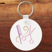 Barbergereedschap Sleutelhanger (Voorkant)