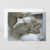 Barberini Faunus - sexy knappe mannenbeeldhouwkuns Briefkaart (Voorkant / Achterkant)