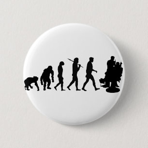 Barberkapster Ronde Button 5,7 Cm