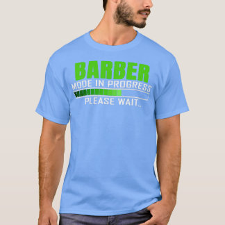 Barbermodus in uitvoering Funding Design Quote T-shirt