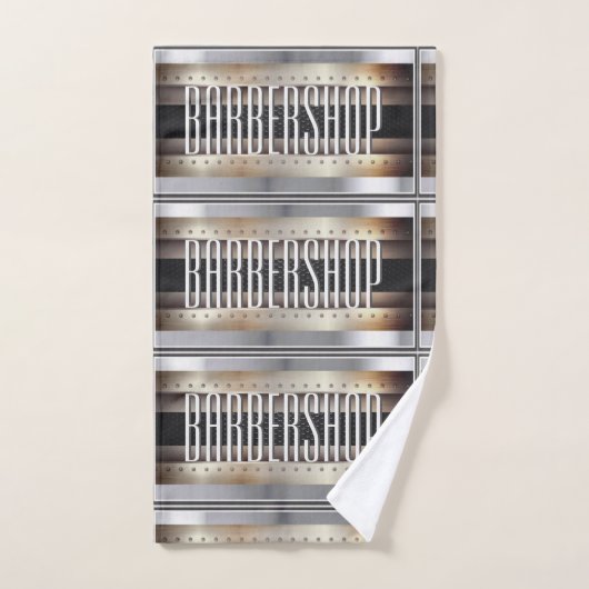 Barberontwerp Bad Handdoek (Handdoek)