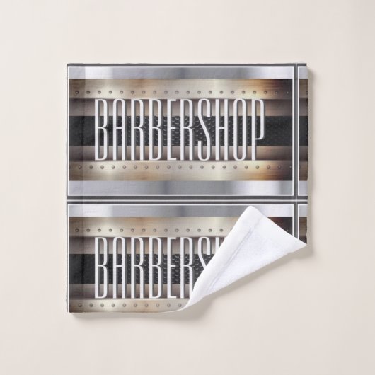 Barberontwerp Bad Handdoek (Wasdoekje)