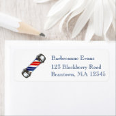 Barberpole 2 etiket (Insitu)