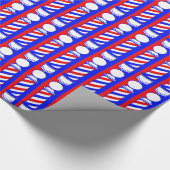 Barberpoles en stripes cadeaupapier (Hoek)