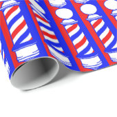 Barberpoles en stripes cadeaupapier (Rol Hoek)
