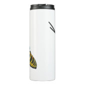 Barberpoolsprinkhaan, afbeelding cartoon thermosbeker (Achterkant)