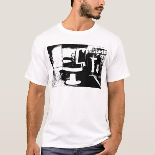 barberrolstoel t-shirt