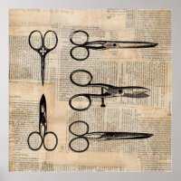  Barbers Antiek schaar
