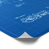 Barber's Cape Antique Patent Poster Blueprint (Hoek)