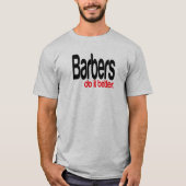 Barbers doen het beter met Joke T-shirt (Voorkant)