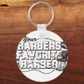 Barbers favoriete Barber Sleutelhanger (Voorkant)