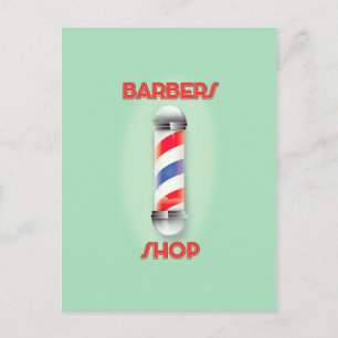 Barbers -poolbord kopen briefkaart