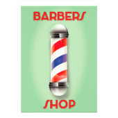 Barbers -poolbord kopen foto afdruk (Voorkant)