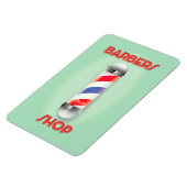 Barbers -poolbord kopen magneet (Linkerzijde)