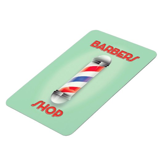 Barbers -poolbord kopen magneet (Linkerzijde)