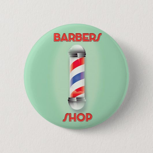 Barbers -poolbord kopen ronde button 5,7 cm (Voorkant)