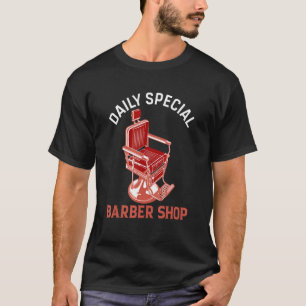 Barbers Quote Haarstylist Hairdressers Graphic Say T-shirt