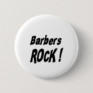 Barbers Rock. Knoop Ronde Button 5,7 Cm