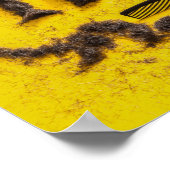 Barbers Tash symbool gemaakt uit haar Poster (Hoek)