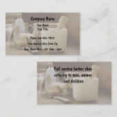 Barberse Visitekaartjes (Voorkant / Achterkant)