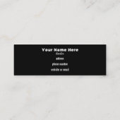 Barberse Visitekaartjes (Achterkant)