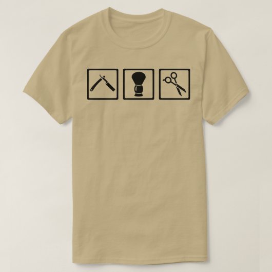 Barberset T-shirt (Design voorkant)