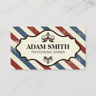 Barbershop afspraak afsprakenkaartje